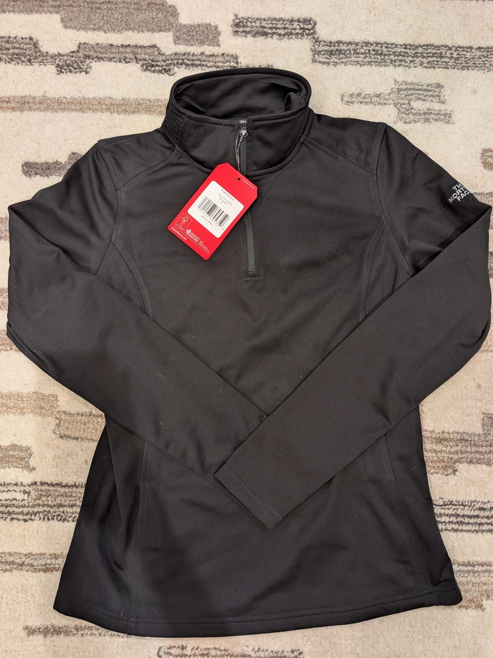 The North Face Women's Black Half-Zip Ski Pullover